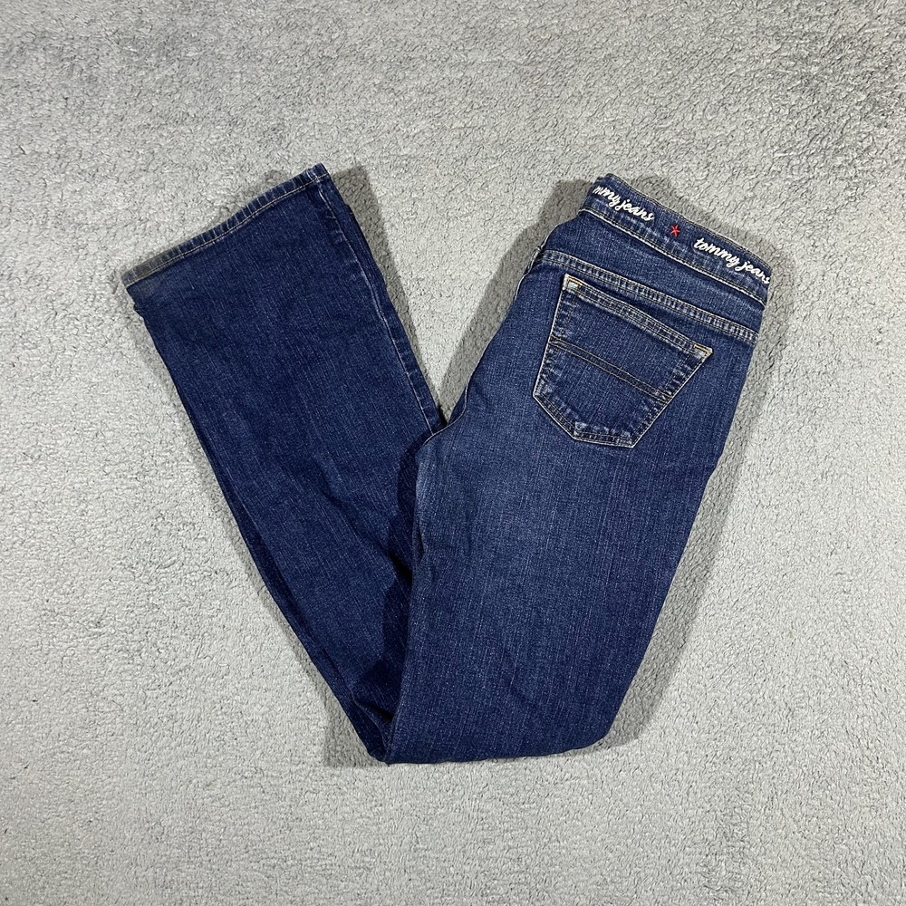 Tommy Hilfiger Women's Straight Bootcut Jeans Size 9/31 #2528
